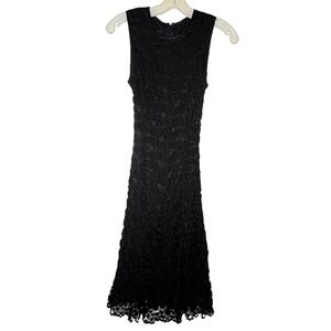 Vintage Harold's Black Lace Dress
